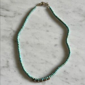 Turquoise Beaded Necklace